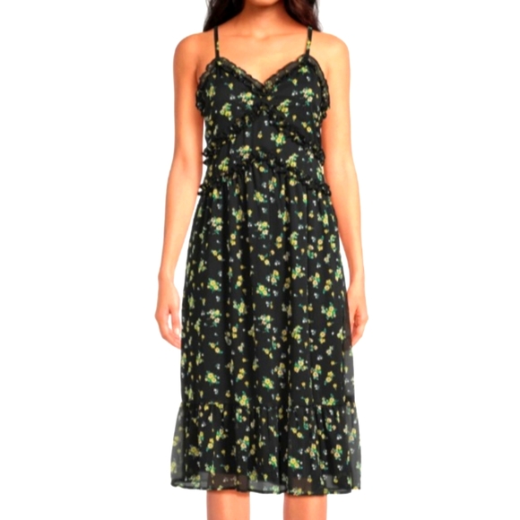 No Boundaries Junior's Ruffle dress - Picture 2 of 4